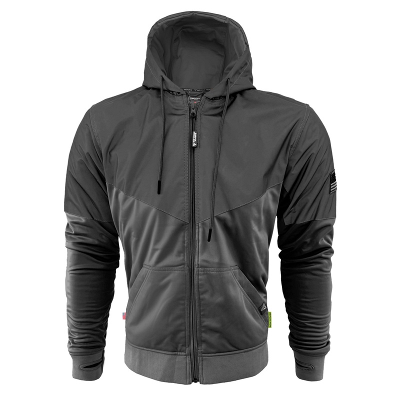 Ultra Reflective Hoodie Dark Grey Nebula with Pads Dark Grey Nebula XXS