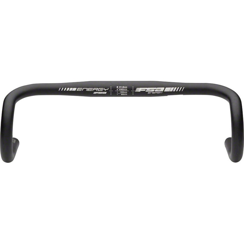 FSA Full Speed Ahead Energy Traditional Drop Handlebar – Aluminum 31.8mm 40cm BLK