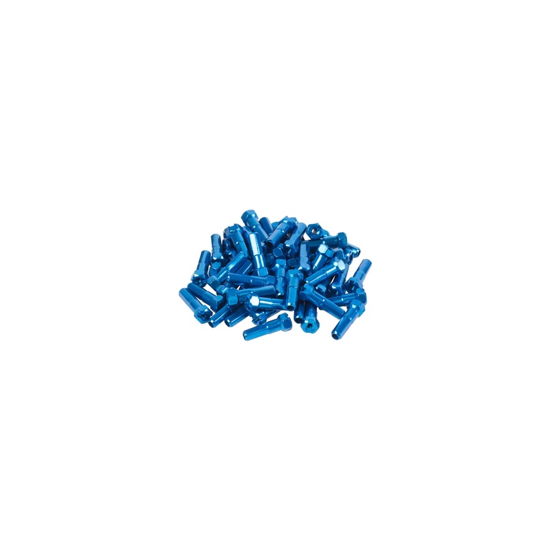 Gsport Taper-Hex Spoke Nipples Blue (40 CT)