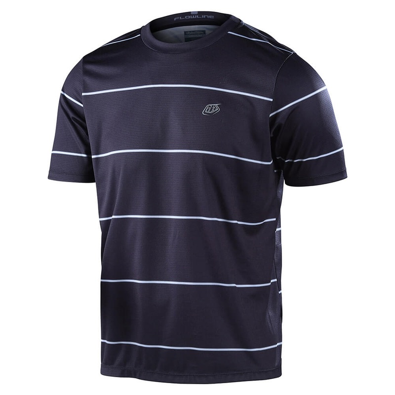 Troy Lee Designs Flowline Short Sleeve Jersey SALE Revert Black Small