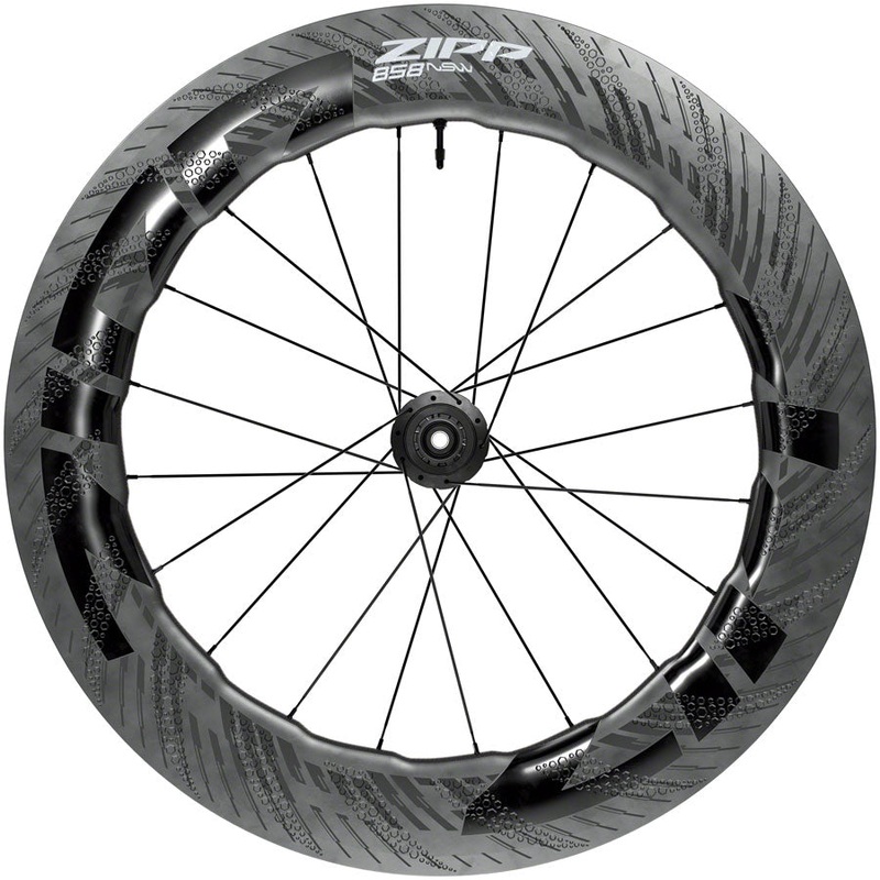 Zipp 858 NSW Rear Wheel – 700, 12 x 142mm, Center-Lock, HG11, Tubeless, Carbon, D1