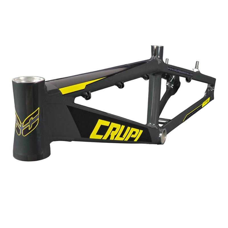 Crupi Level 2.0 Pro 2X Race Frame Black with All Black decals