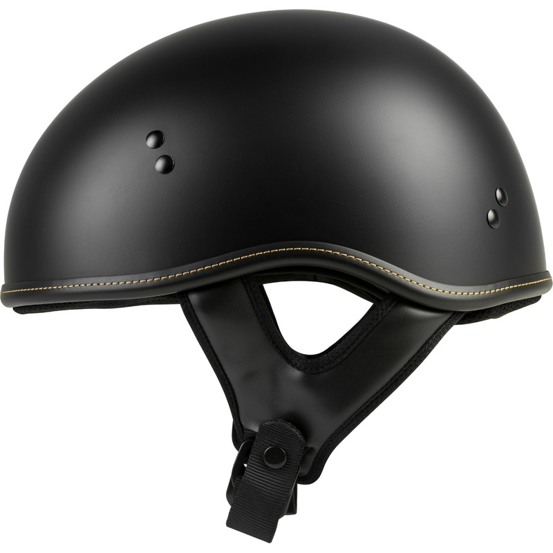 HIGHWAY 21 .357 Solid Half Helmet Matte Black 2x
