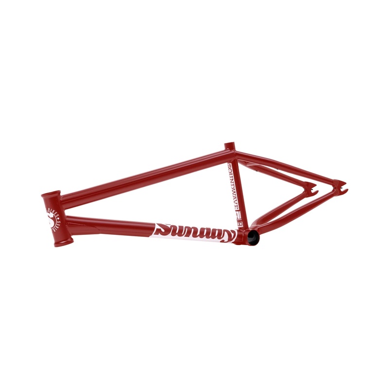 Sunday Soundwave V3 Frame Matte Maroon 20.5″ Top Tube