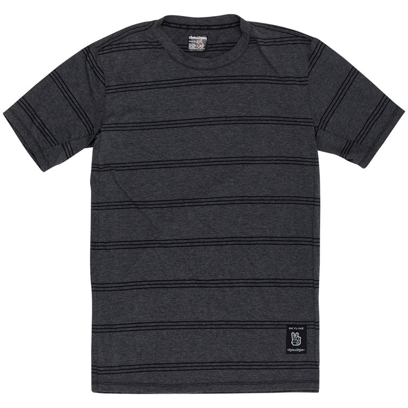 Troy Lee Designs Skyline Short Sleeve Ride Tee  Washed Out Dark Cloud Small