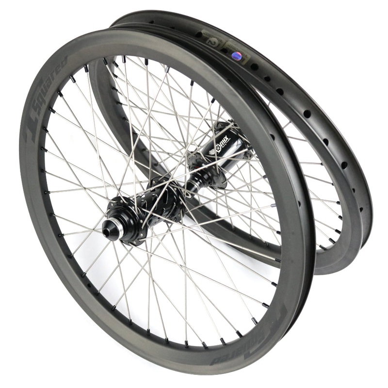 COMPLETE WHEELSET – TSQUARED CARBON 20×1 1/8- 1 3/8 ONYX OHMS