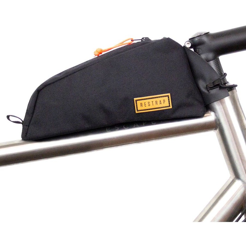 Top Tube Bag Bolt-On Top Tube/ Stem Bag – Black