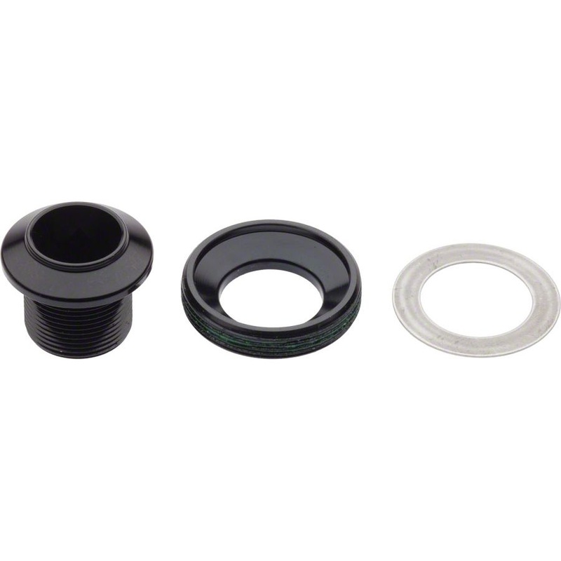 Crank Arm Fixing Bolts – XX/XX SL Eagle T-Type Crank Arm Self-Extracting Bolt Kit / Truvativ DUB M18 Crank Bolt and M30 Self-Extracting Cap, Black