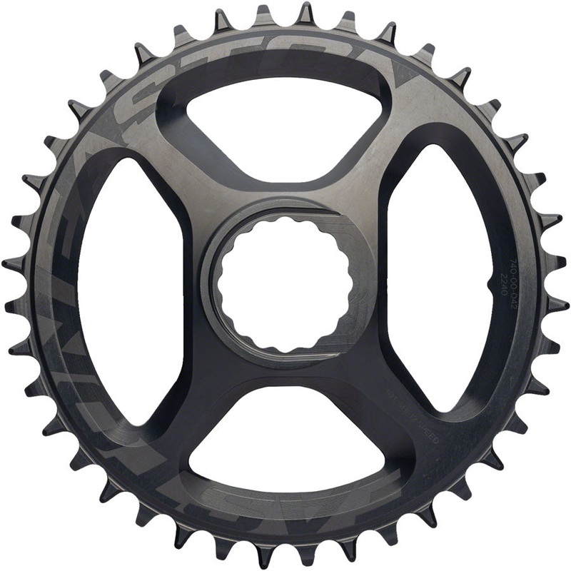 Direct Mount Chainring – 40t, DM CINCH, For Shimano 12-Speed HG+ Compatible Chain, Black