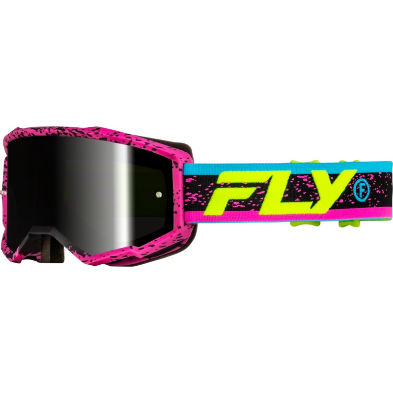 Fly Racing Zone 2025 goggles youth Grey/hi-vis