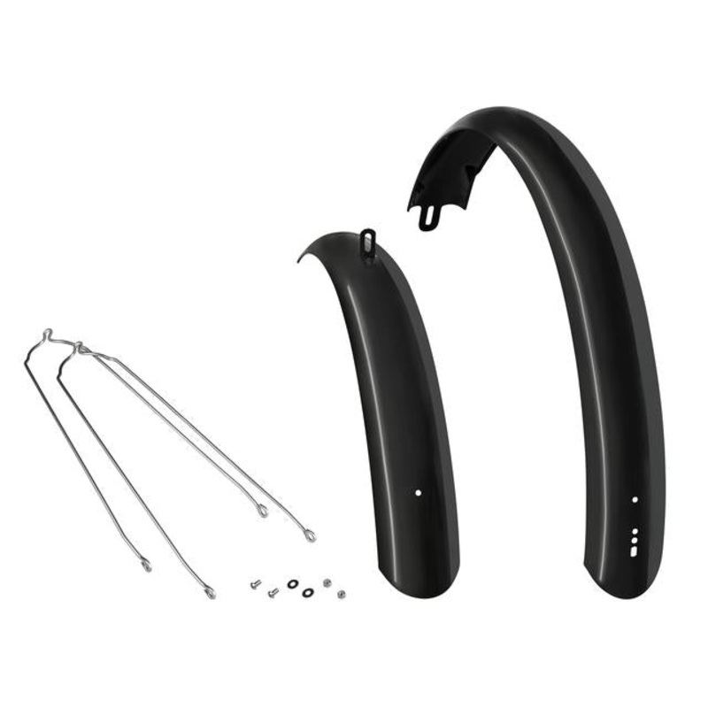 Townie Balloon EQ 26″ Fender Set Ebony 26″, Front and Rear