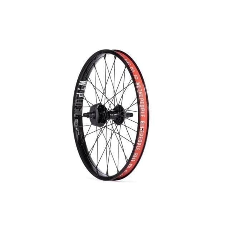 We the People Hybrid Freecoaster / Cassette Rear Wheel Black RHD