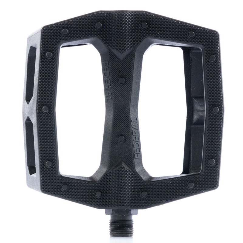 Federal Command XL Plastic Pedal Black 9/16 Inch