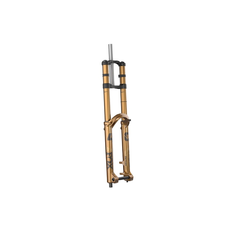 FOX Factory Series 40 Grip X2 29″ 203mm Fork 20x110mm 52mm Offset – 2025 Podium Gold Edition