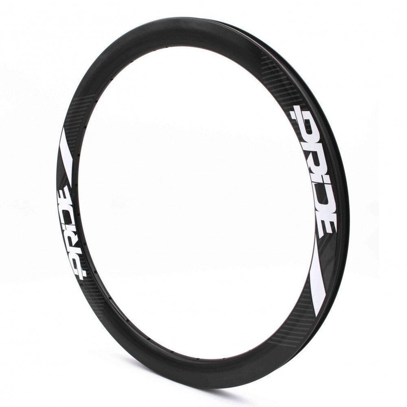 Pride Carbon Gravity EXP Aero Rim 28H UD (451mm) – Non Braking Matte Black 28 Hole