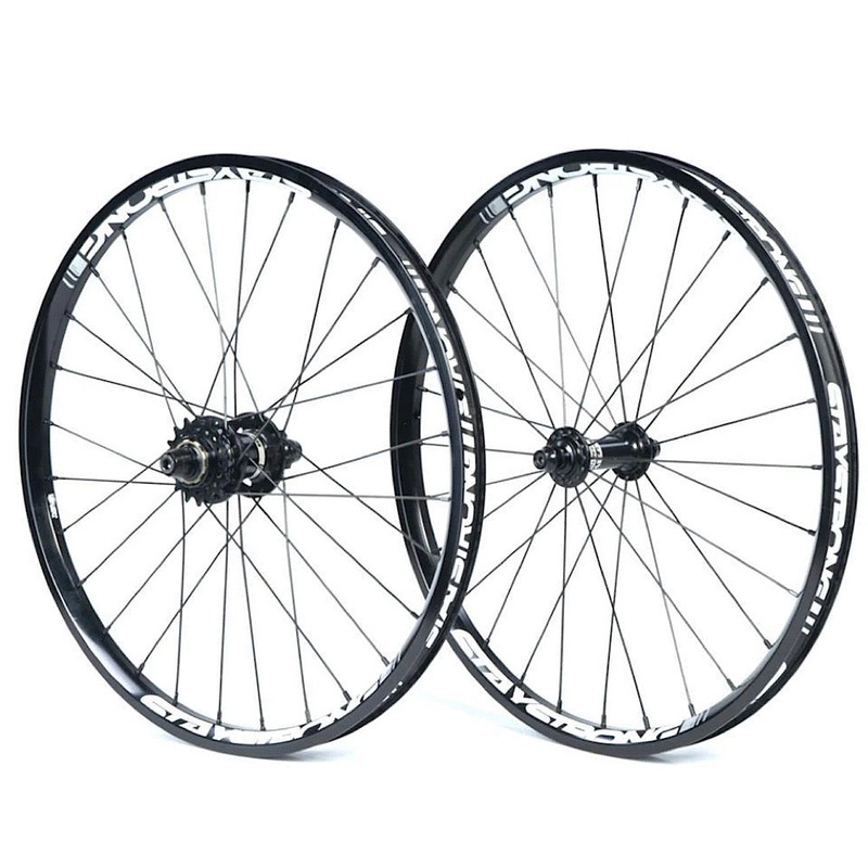 STAY STRONG REACTIV 2 506MM 24 X 1.75″ DISC WHEELSET BLACK