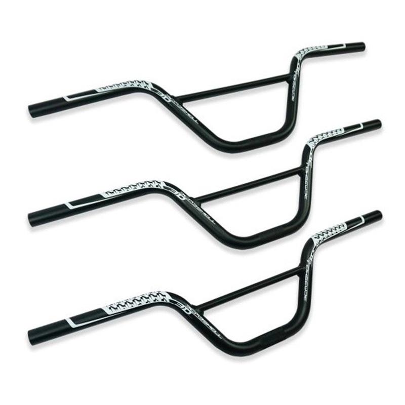 Bombshell Aluminum Race Bars-3″ Black