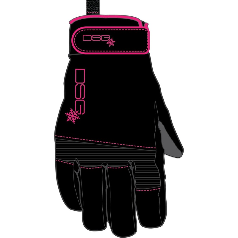 DSG Versa Style Gloves Pink Lg Pink Large