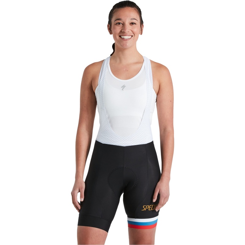 Women’s SL Bib Short – Sagan Collection: Disruption Black XS