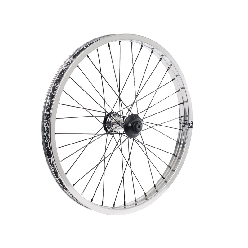 Shadow Symbol Front Wheel Black