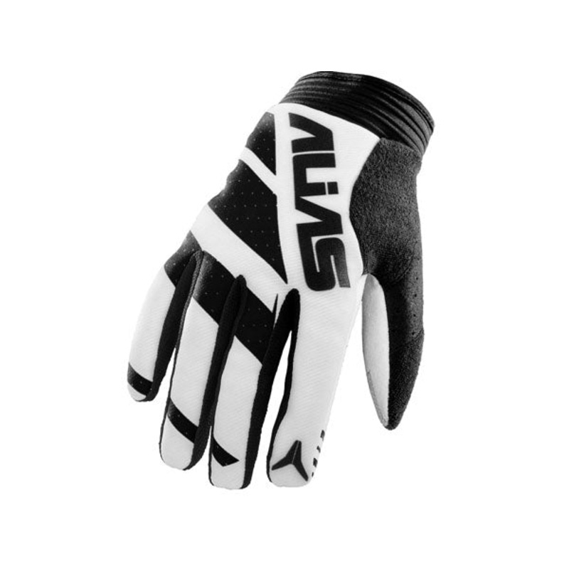 Alias 2014 Clutch Gloves-White/Black Adult Small (8)