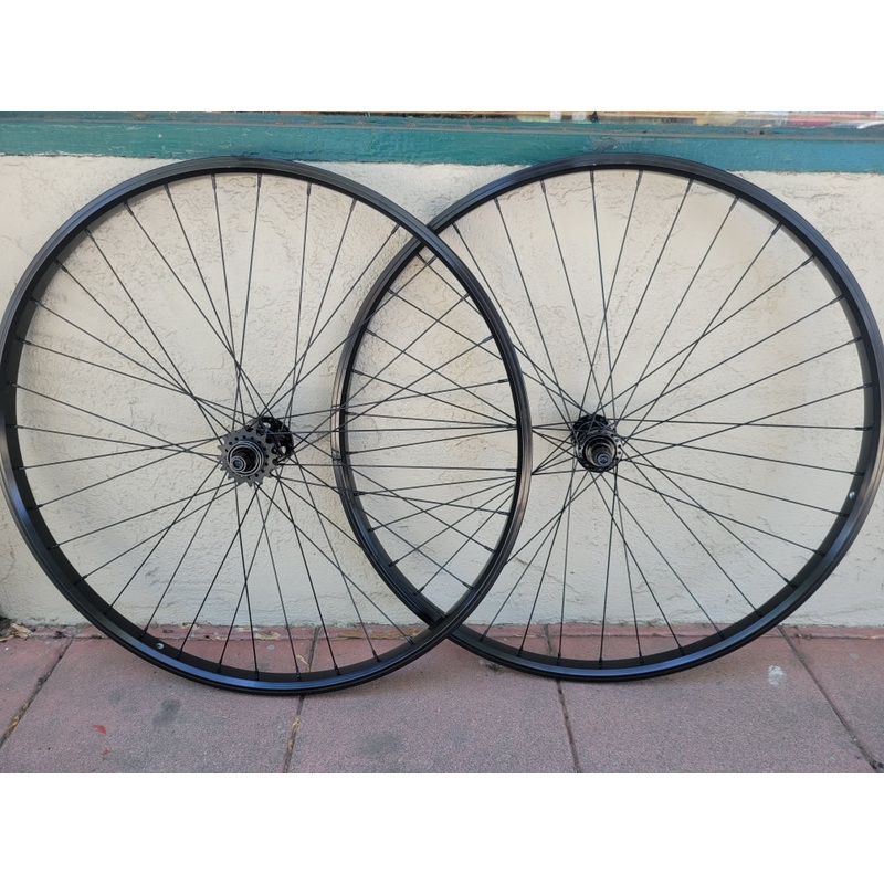 29″ BOX Three Disc cassette X SE Bikes J32S wheel set All Black – Wheelset