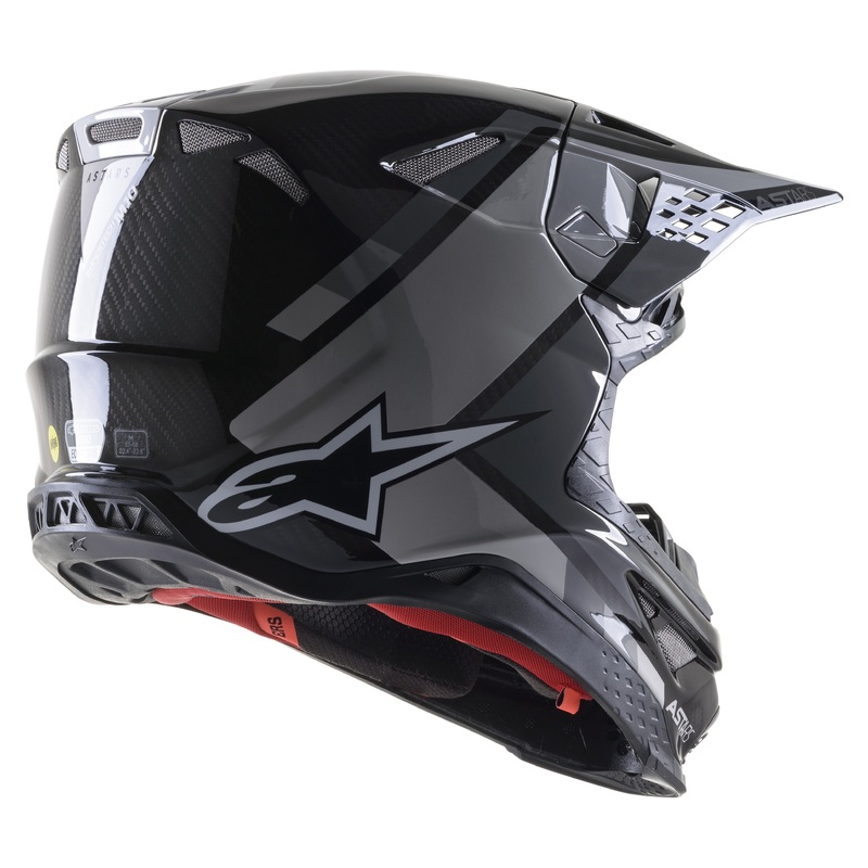 ALPINESTARS S-M10 Helmet Black/Grey Small