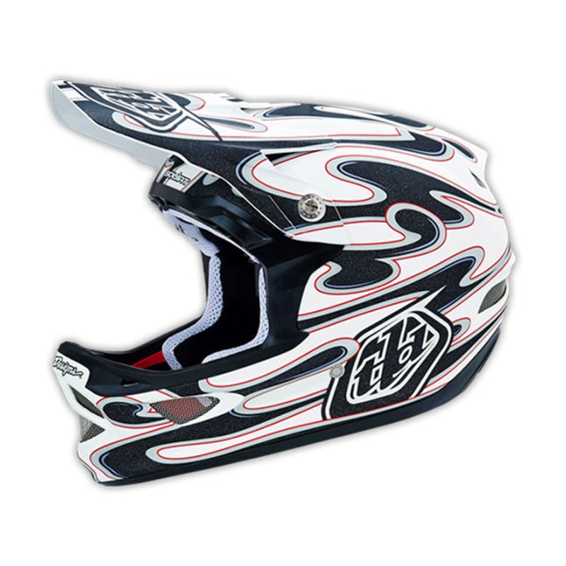 Troy Lee 2015 D3 Comp Helmet-Squirt White X-Small
