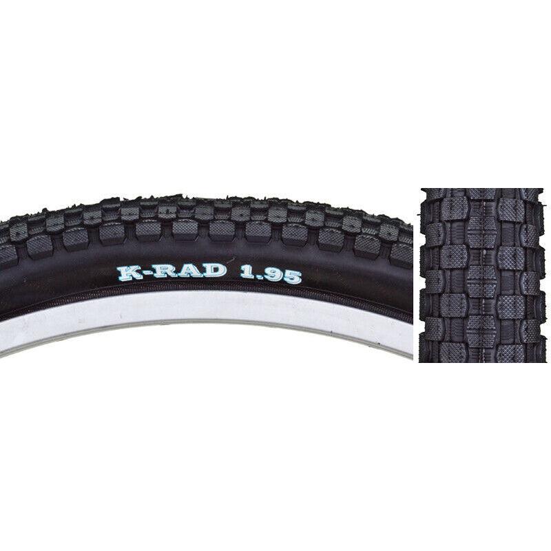 26×1.95 Kenda K-Rad BMX tire – Black