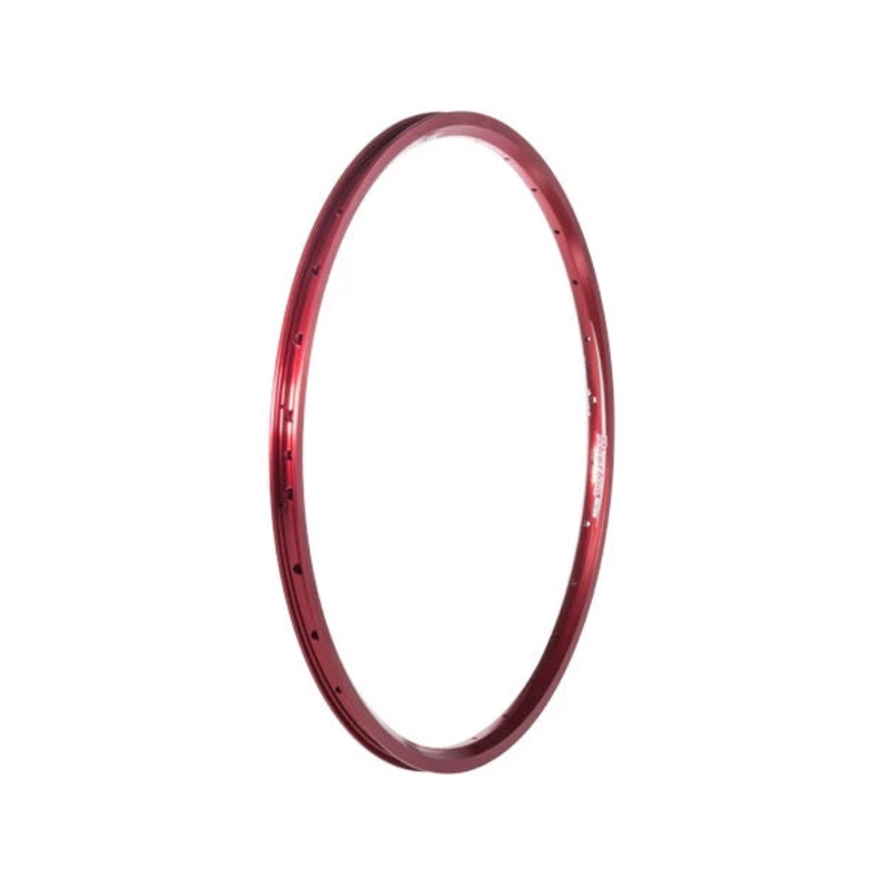 Crupi Rhythm Section Alloy BMX Rim-Red-24H-20×1 1/8″ 20×1 1/8″
