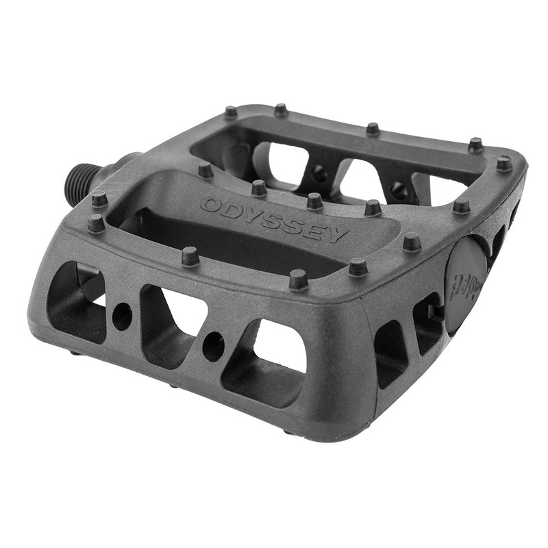 Odyssey Twisted PC BMX Platform Pedals – 1/2″- Black