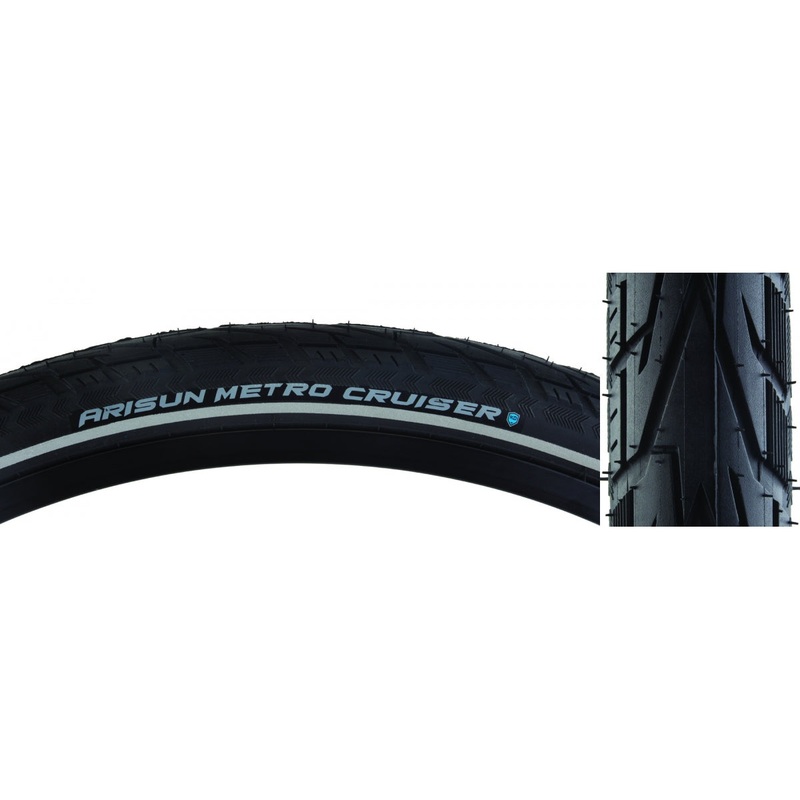Tire Arisun Metro Cruiser 700X38 Black Wire/30