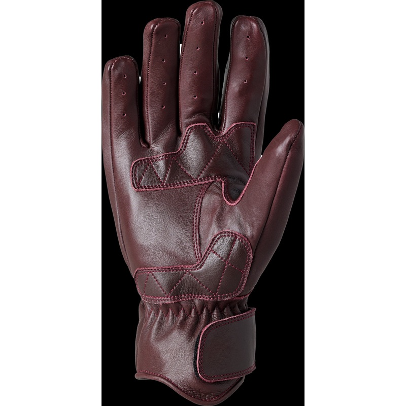 RST Iom Tt Hillberry 2 Ce Glove Oxblood Leather Lg Oxblood Large