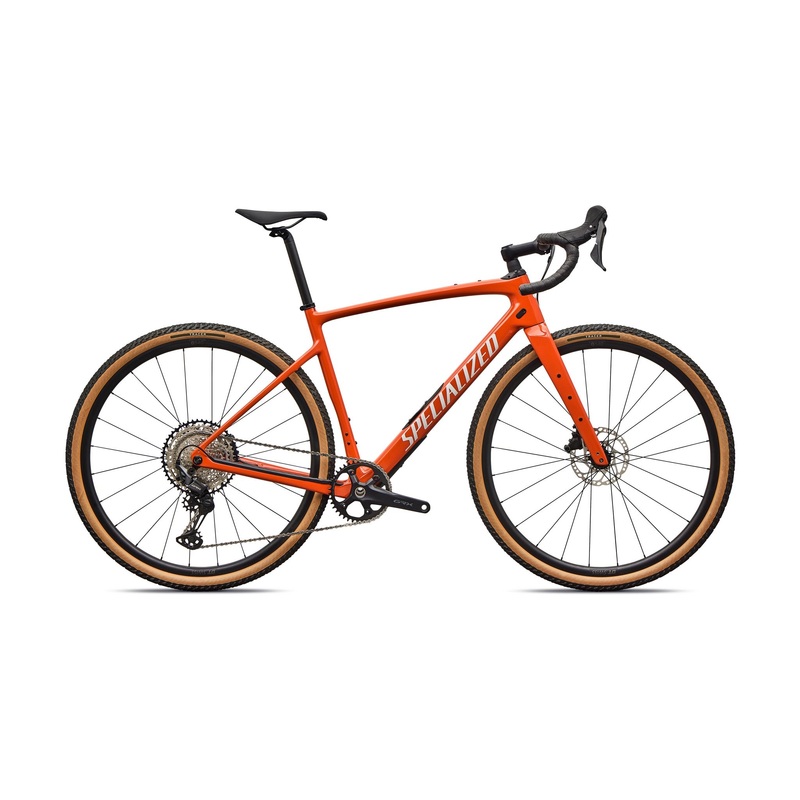 Diverge 4 Sport Carbon – Shimano GRX 600 49 Deep Orange/Dune White