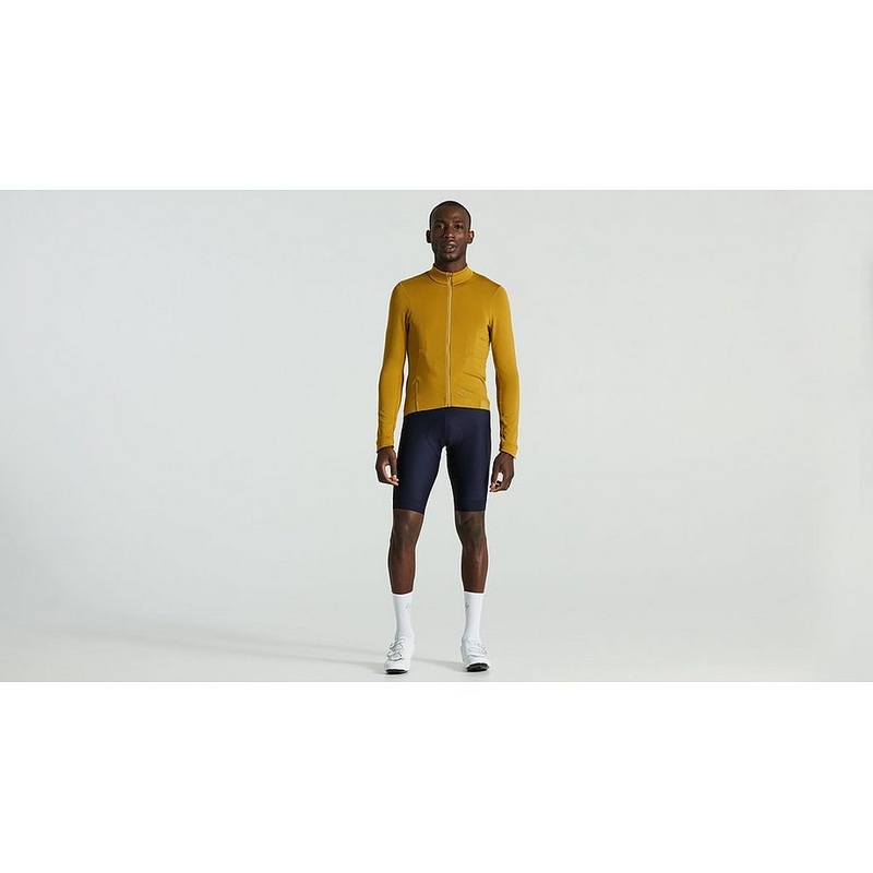 Specialized prime powergrid jersey ls men harvest gold l