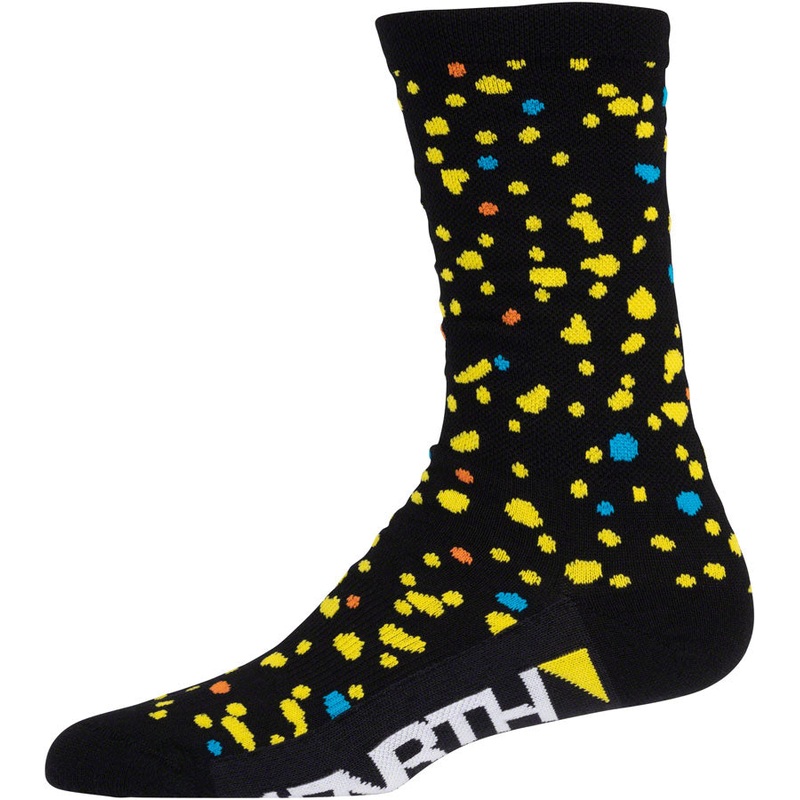 45NRTH Speck Lightweight Wool Socks – Black, Medium