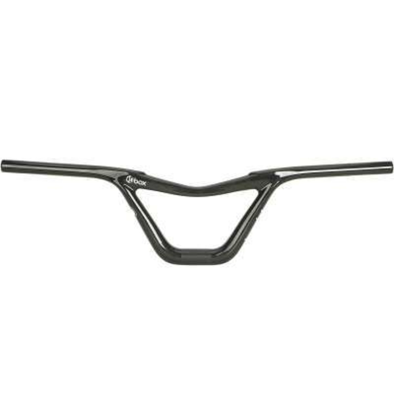 Box Hex Lab OS Carbon BMX 28.6mm Handlebar – 6″ x 26″ – Black