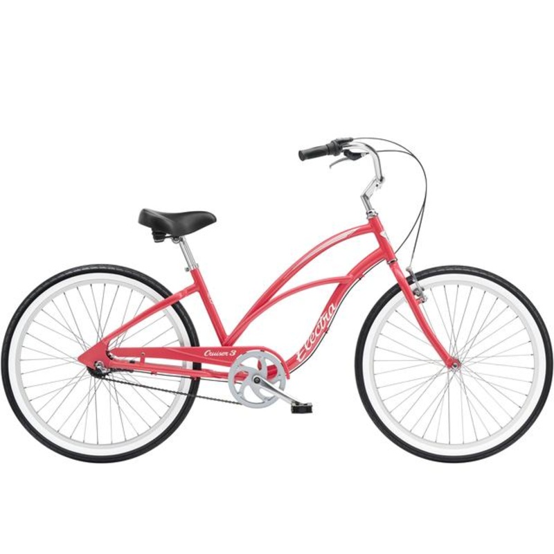 Cruiser 3i Step-Thru HIbiscus 26″ wheel