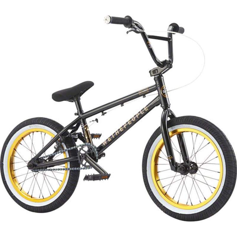 We The People Seed 16″ Bikes-Matte Black
