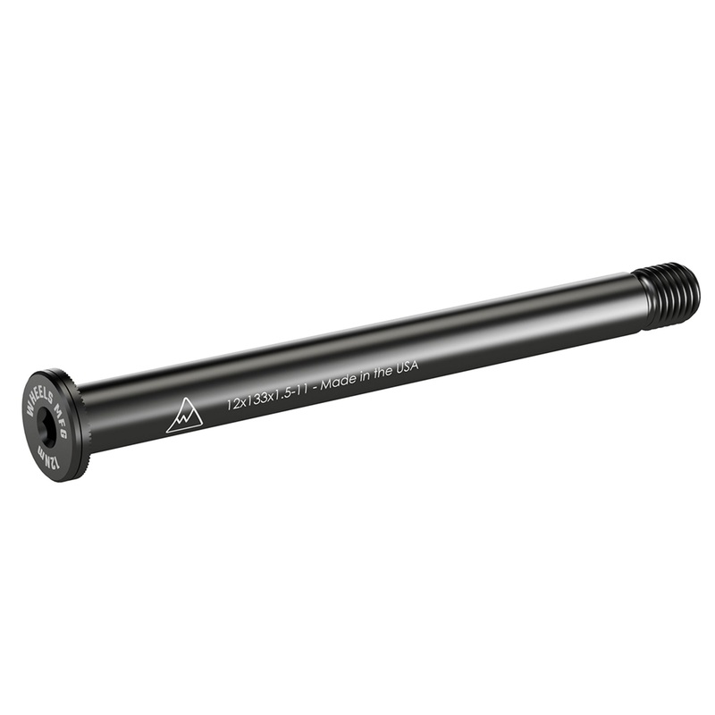 Wheels Mfg Thru-Axle Front 12mm 1.5x133mm – Blk