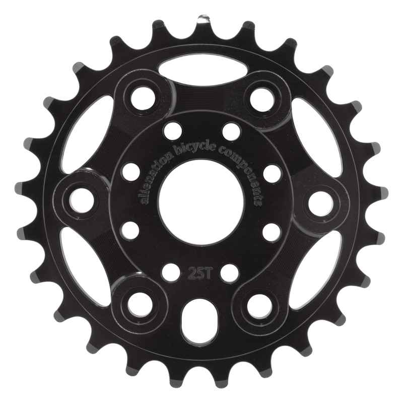 Alienation 25t Lynx Sprocket / Chainwheel – Black