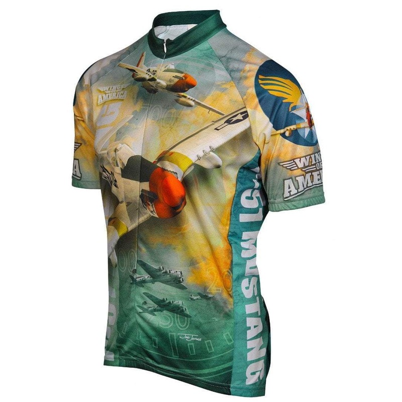 Men’s P-51 Mustang Road Bike Jersey Small