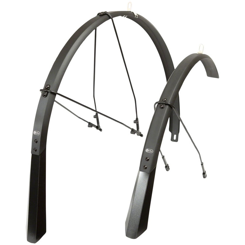PDW Full Metal Fenders – 700 x 37mm Black