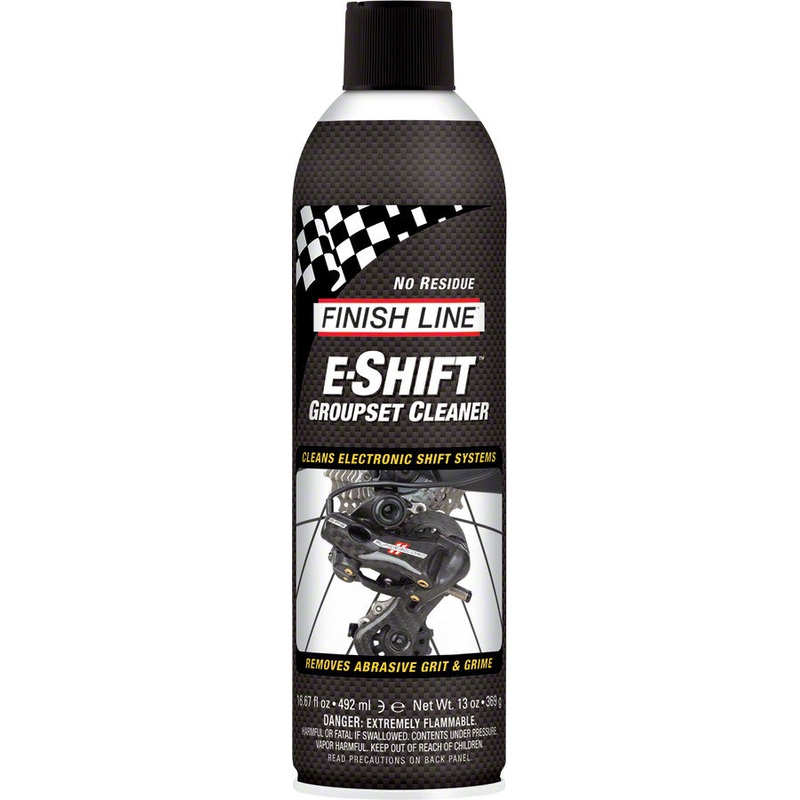 Finish Line E-Shift Cleaner Electronic Groupset Cleaner 16oz Aerosol