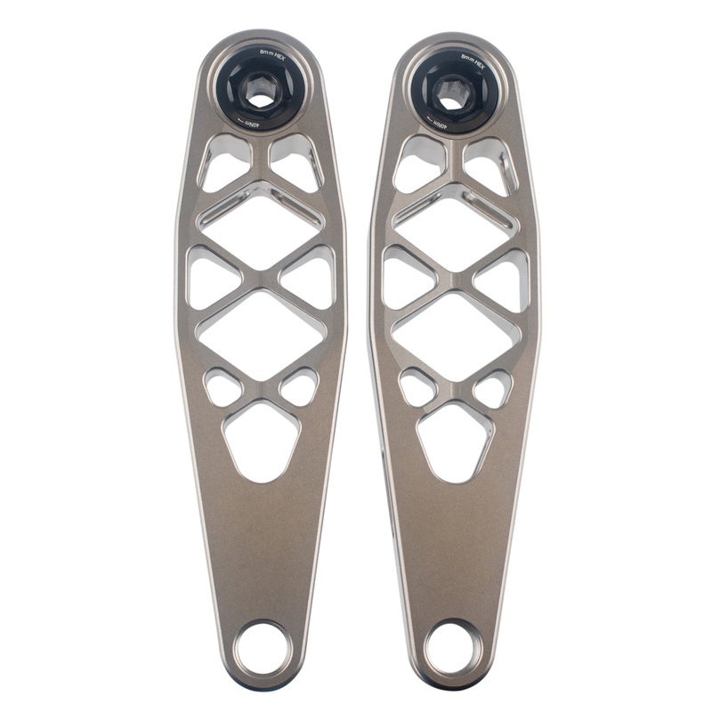 5Dev Titanium Specialized Brose eCrank 157.5 Raw Ti