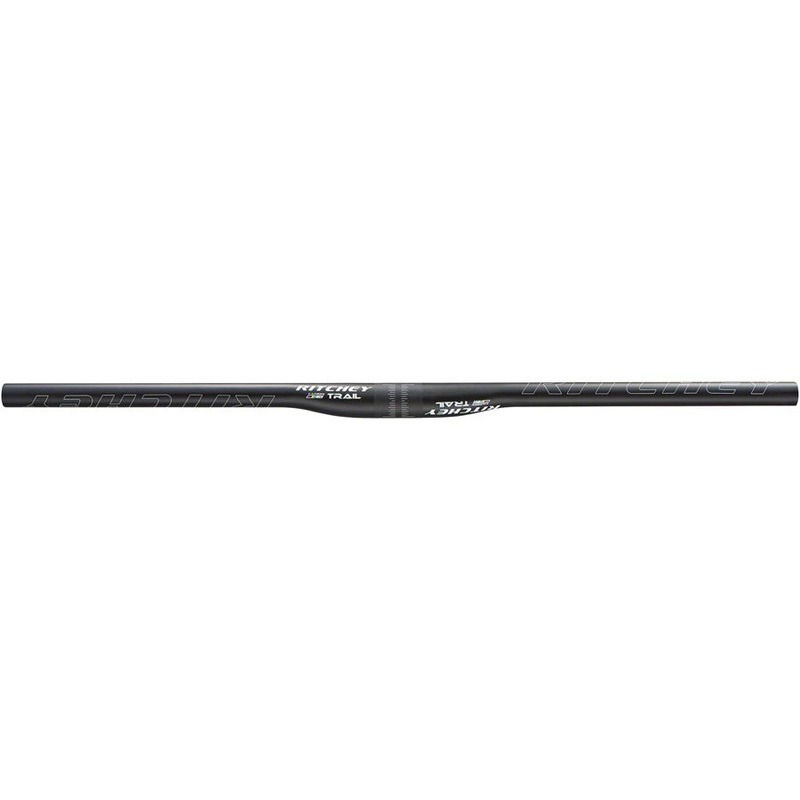 WCS Carbon Trail Flat Handlebar – Carbon, 740mm, +/- 5mm Rise, 31.8mm, 9 Deg, UD Carbon