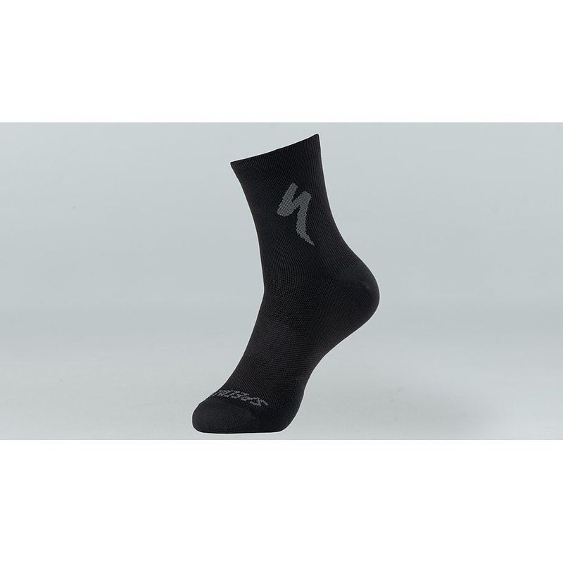 Specialized soft air mid logo sock black l