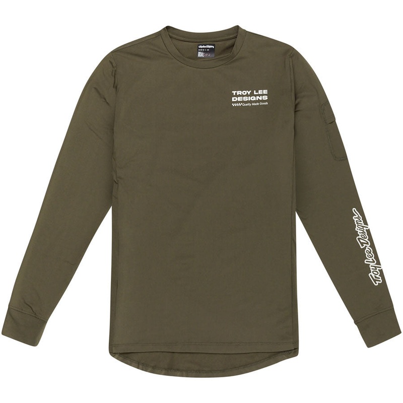 Troy Lee Designs Ruckus Long Sleeve Ride Tee  Factory Caper 2X-Large