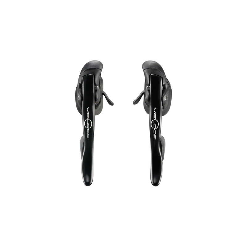 Campagnolo Veloce Ergopower Shifter Set, 10-Speed, Black