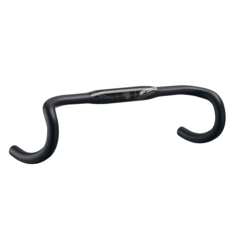 Full Speed Ahead Energy Compact SCR Handlebar – Aluminum 31.8mm Clamp 38cm BLK